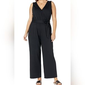 The Drop Women's @caralynmirand Sleeveless Wrap Jumpsuit